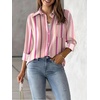 Zeagoo Womens Floral Button Down Shirt Long Sleeve Work Blouse with Pocket(Tz269)