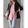 Zeagoo Womens Floral Button Down Shirt Long Sleeve Work Blouse with Pocket(Tz269)