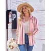Zeagoo Womens Floral Button Down Shirt Long Sleeve Work Blouse with Pocket(Tz269)