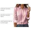 Zeagoo Womens Floral Button Down Shirt Long Sleeve Work Blouse with Pocket(Tz269)