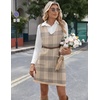 Zeagoo Women’s Sweater Vest Dresses for Women 2026 V Neck Sleeveless Knit Pullover Sweater with Pockets Fall Winter Outfits(Gw304)