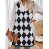 Zeagoo Women’s Sweater Vest Dresses for Women 2026 V Neck Sleeveless Knit Pullover Sweater with Pockets Fall Winter Outfits(Gz818)