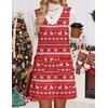 Zeagoo Women’s Sweater Vest Dresses for Women 2026 V Neck Sleeveless Knit Pullover Sweater with Pockets Fall Winter Outfits(Sd142)
