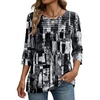 Printed Black White 332