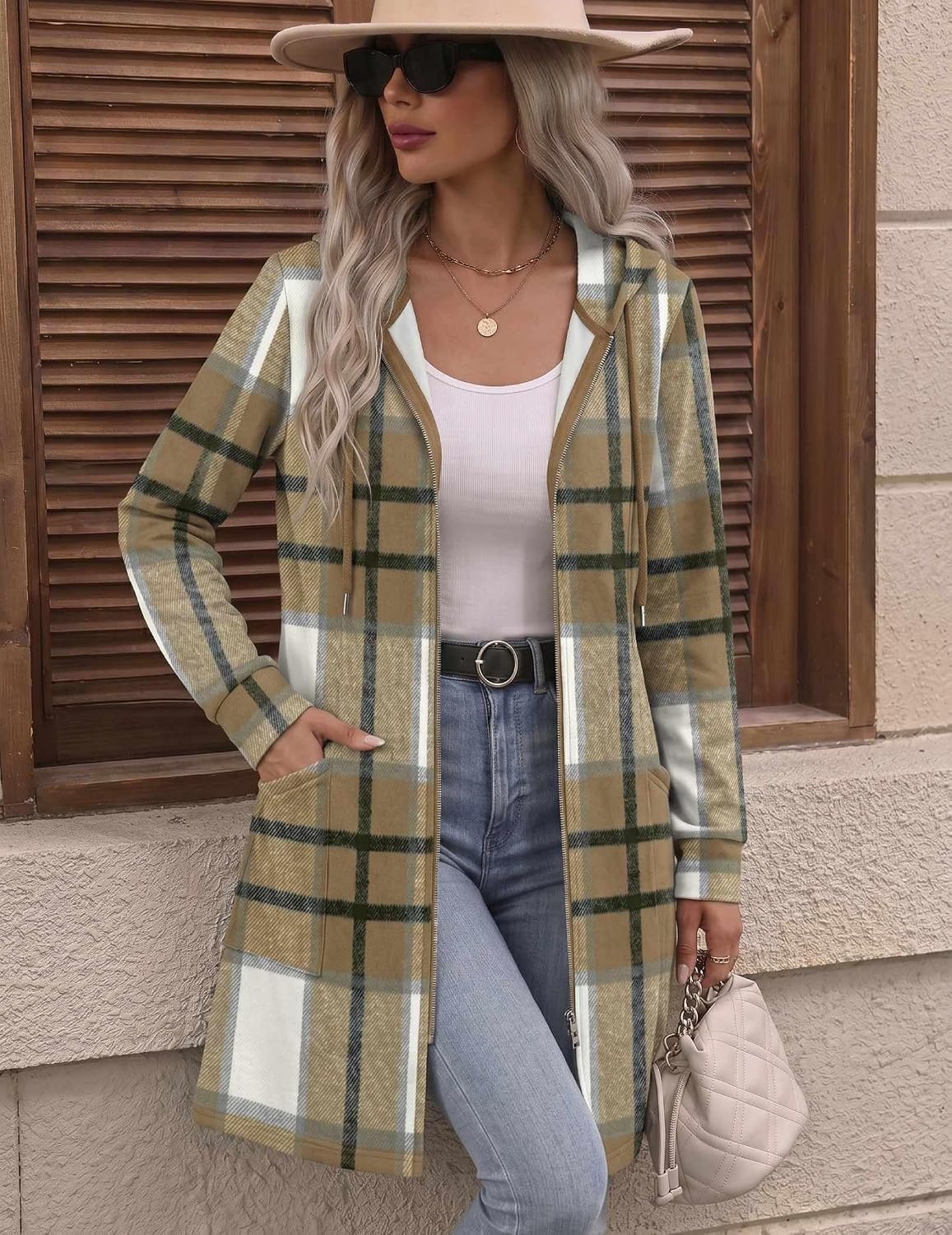 image:imageZeagoo Hoodies for Women Fall Zip up Jacket with Pocket 2026 S3XLGz554