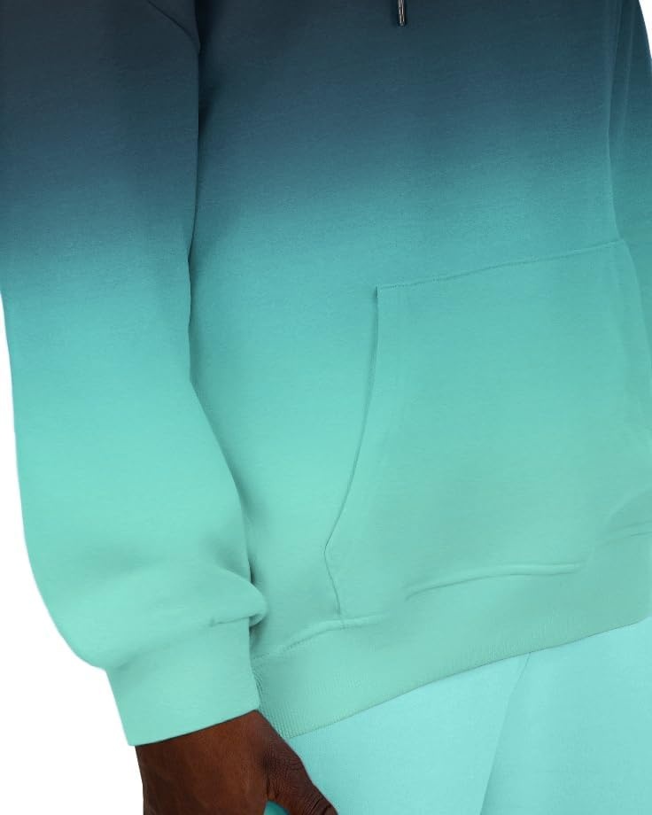 image:imageZeagoo Womens Oversized Hoodies 2025 Fleece Sweatshirts Long Sleeve Pullover with Pocket Fall Winter Outfits ClothesBlue Gradient 2