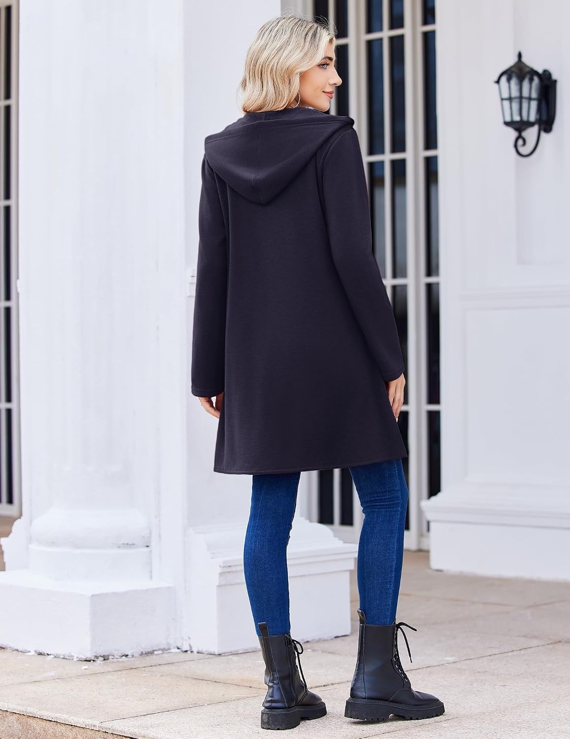 image:imageZeagoo Womens Zip Up Hoodies 2026 with PocketNavy Blue