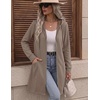 Zeagoo Hoodies for Women Fall Zip up Jacket with Pocket 2026 S-3XL(Coffee Grey)