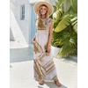 Zeagoo Summer Dresses for Women 2026 Long Maxi Sundresses Loose Split Wrinkle-Free Beach Travel Vacation Clothes(Cx264)