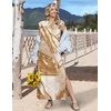 Zeagoo Summer Dresses for Women 2026 Long Maxi Sundresses Loose Split Wrinkle-Free Beach Travel Vacation Clothes(Cx264)