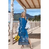 Zeagoo Summer Dresses for Women 2026 Long Maxi Sundresses Loose Split Wrinkle-Free Beach Travel Vacation Clothes(Mz844)