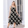 Zeagoo Women Summer Midi Dresses 2026 Hawaiian Bohemian Beach Cover Up Sundress Spaghetti Strap Casual Dress with Pockets(Apricot Brown)