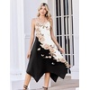 Zeagoo Women Summer Midi Dresses 2026 Hawaiian Bohemian Beach Cover Up Sundress Spaghetti Strap Casual Dress with Pockets(Champagne Pink)