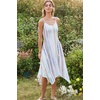 Zeagoo Women Summer Midi Dresses 2026 Hawaiian Bohemian Beach Cover Up Sundress Spaghetti Strap Casual Dress with Pockets(Tie Dye)