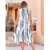 Zeagoo Womens Casual Dress for Summer Tank Dress Loose Flowy Beach Dress with Pockets Hankerchief Flare Midi Sundress 2026(White)