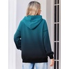 Zeagoo Womens Oversized Hoodies 2025 Fleece Sweatshirts Long Sleeve Pullover with Pocket Fall Winter Outfits Clothes(Blue Gradient)