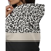 Zeagoo Womens Oversized Hoodies 2025 Fleece Sweatshirts Long Sleeve Pullover with Pocket Fall Winter Outfits Clothes(Leopard Print)