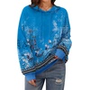 Zeagoo Womens Oversized Hoodies 2025 Fleece Sweatshirts Long Sleeve Pullover with Pocket Fall Winter Outfits Clothes(Retro Ethnic Pattern)