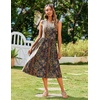 Zeagoo Women’s Summer Tank Midi Dress with Pockets Floral Sleeveless A-Line Casual Loose T-Shirt Dresses Beach Sundress 2026(Ethnic Boho Print)
