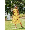 Zeagoo Women’s Summer Tank Midi Dress with Pockets Floral Sleeveless A-Line Casual Loose T-Shirt Dresses Beach Sundress 2026(Yellow Print)