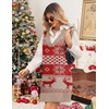 Zeagoo Womens Tank Sweater Dress Sweater Vest Knitted Pullovers Sweaters 2025(Christmas)