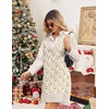 Zeagoo Womens Tank Sweater Dress Sweater Vest Knitted Pullovers Sweaters 2025(Khaki)
