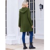 Zeagoo Womens Zip Up Hoodies 2026 with Pocket(Army Green)