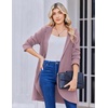 Zeagoo Womens Zip Up Hoodies 2026 with Pocket(Gray Pink)