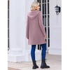 Zeagoo Womens Zip Up Hoodies 2026 with Pocket(Gray Pink)