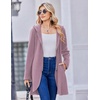 Zeagoo Womens Zip Up Hoodies 2026 with Pocket(Gray Pink)