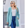 Zeagoo Womens Zip Up Hoodies 2026 with Pocket(Light Blue)