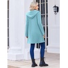 Zeagoo Womens Zip Up Hoodies 2026 with Pocket(Light Blue)