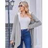 Zeagoo Womens Zip Up Hoodies 2026 with Pocket(Light Gray)