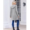 Zeagoo Womens Zip Up Hoodies 2026 with Pocket(Light Gray)