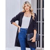 Zeagoo Womens Zip Up Hoodies 2026 with Pocket(Navy Blue)