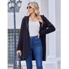 Zeagoo Womens Zip Up Hoodies 2026 with Pocket(Navy Blue)