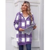 Zeagoo Women’s Zip Up Hoodies Long Sleeve Long Tunic Sweatshirts Oversized(Gw522)