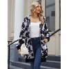 Zeagoo Women’s Zip Up Hoodies Long Sleeve Long Tunic Sweatshirts Oversized(Tie Dye)