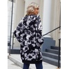 Zeagoo Women’s Zip Up Hoodies Long Sleeve Long Tunic Sweatshirts Oversized(Tie Dye)