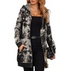 Zeagoo Women’s Zip Up Hoodies Long Tunic Sweatshirts Oversized Fleece Casual Long Sleeve 2026 Fall Hoodie Jacket Coat(Black Tie Dye Without Fleece)
