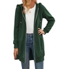 Zeagoo Women’s Zip Up Hoodies Long Tunic Sweatshirts Oversized Fleece Casual Long Sleeve 2026 Fall Hoodie Jacket Coat(Green)