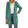 Zeagoo Women’s Zip Up Hoodies Long Tunic Sweatshirts Oversized Fleece Casual Long Sleeve 2026 Fall Hoodie Jacket Coat(Green(hot))