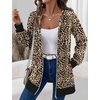 Zeagoo Women’s Zip Up Hoodies Long Tunic Sweatshirts Oversized Fleece Casual Long Sleeve 2026 Fall Hoodie Jacket Coat(Leopard Print)