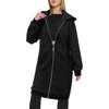 Zeagoo Women’s Zip Up Hoodies Oversized Fleece Long Tunic Sweatshirts Casual Long Sleeve 2026 Fall Hoodie Jacket Coat(A-black)