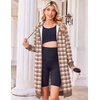 Zeagoo Women’s Zip Up Hoodies Oversized Fleece Long Tunic Sweatshirts Casual Long Sleeve 2026 Fall Hoodie Jacket Coat(Gw521)