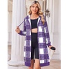 Zeagoo Women’s Zip Up Hoodies Oversized Fleece Long Tunic Sweatshirts Casual Long Sleeve 2026 Fall Hoodie Jacket Coat(Gw522)