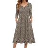 Floral Brown
