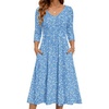 Floral-light Blue