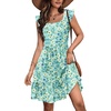 Light Blue Floral