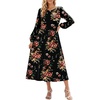 Black Floral 02